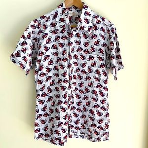 Vintage @1970s mens short sleeve shirt.